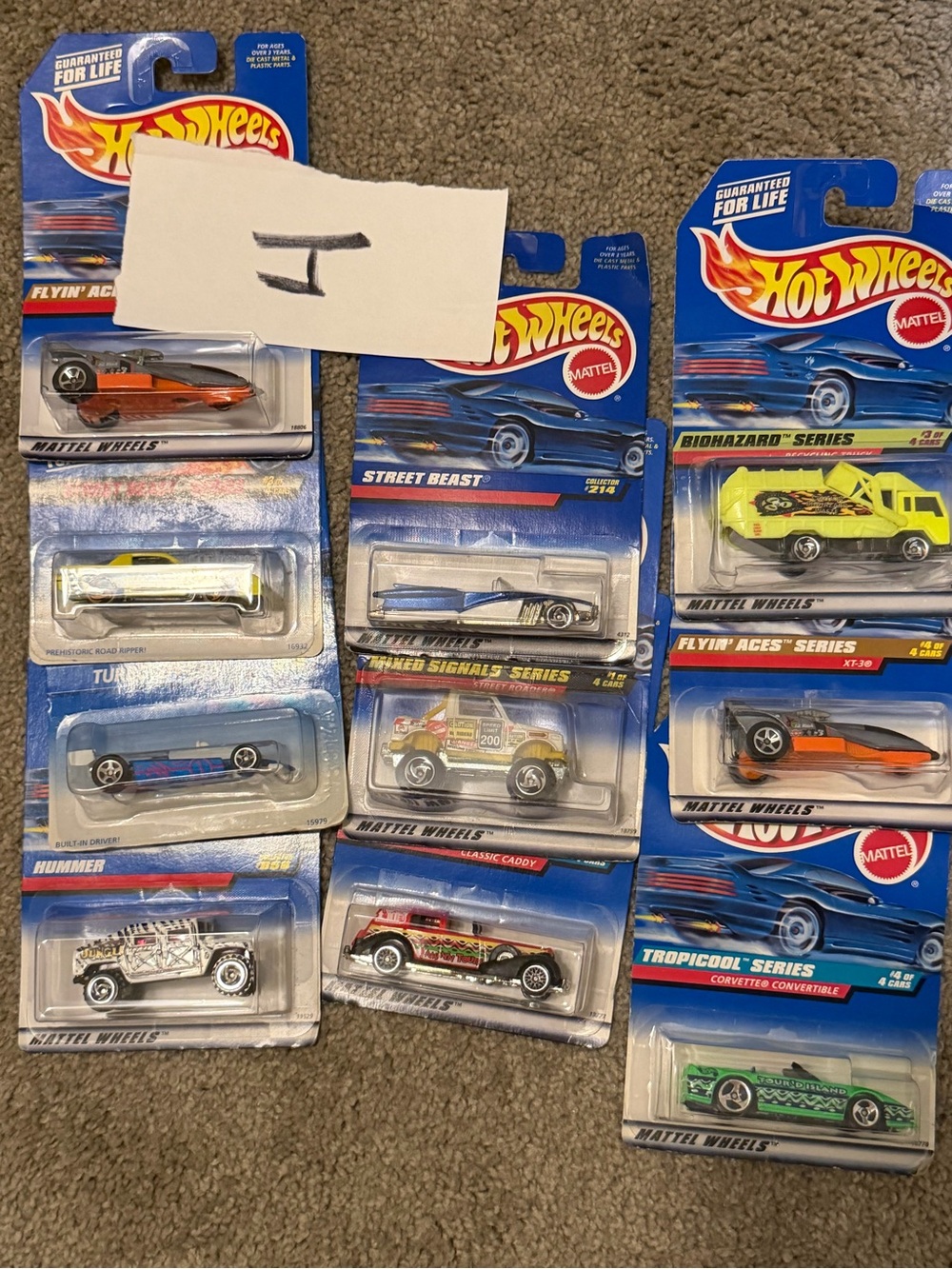 Hot Wheels Assorted Die-Cast Cars - Multi-Color Pack